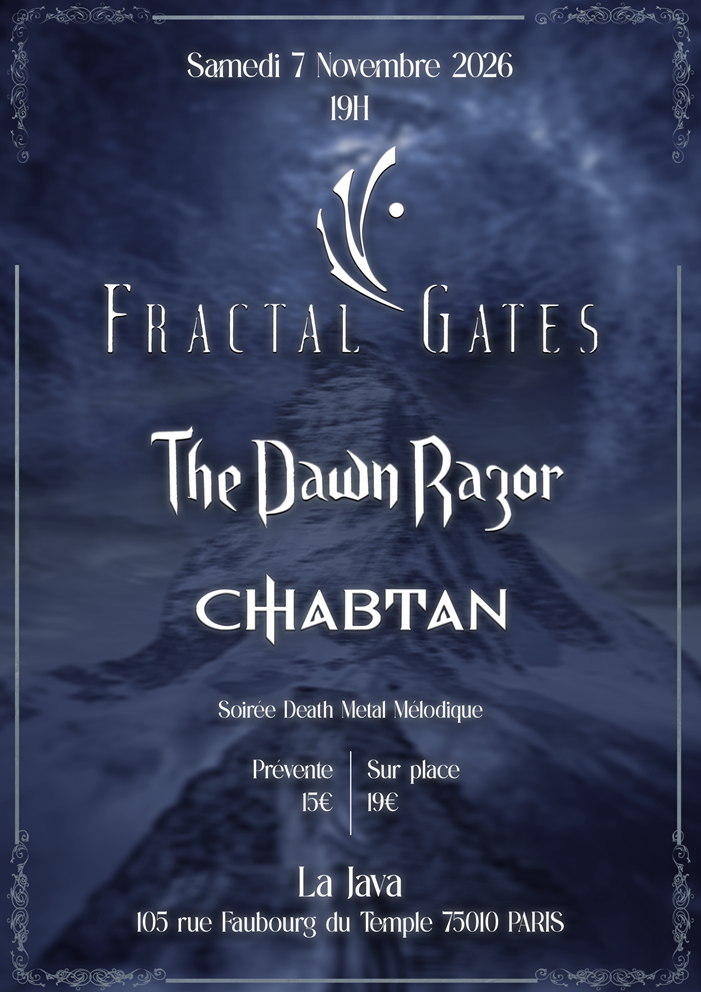 AFFICHE 07.11 DIGITAL - petit concert java fractal gates the dawn razor chabtan
